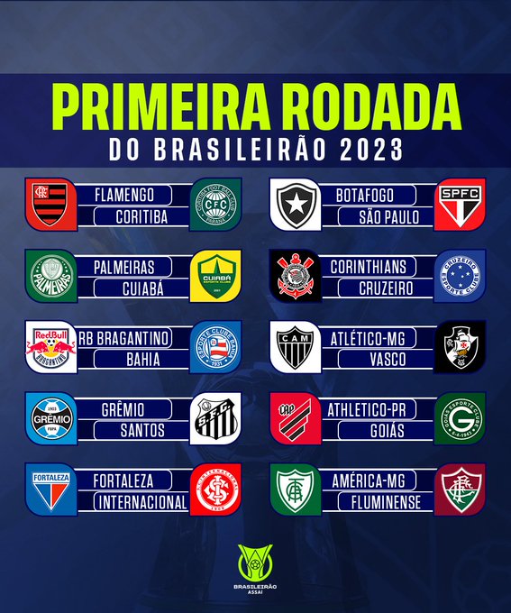 CBF anuncia que Série A do Brasileiro começa em 15 de abril