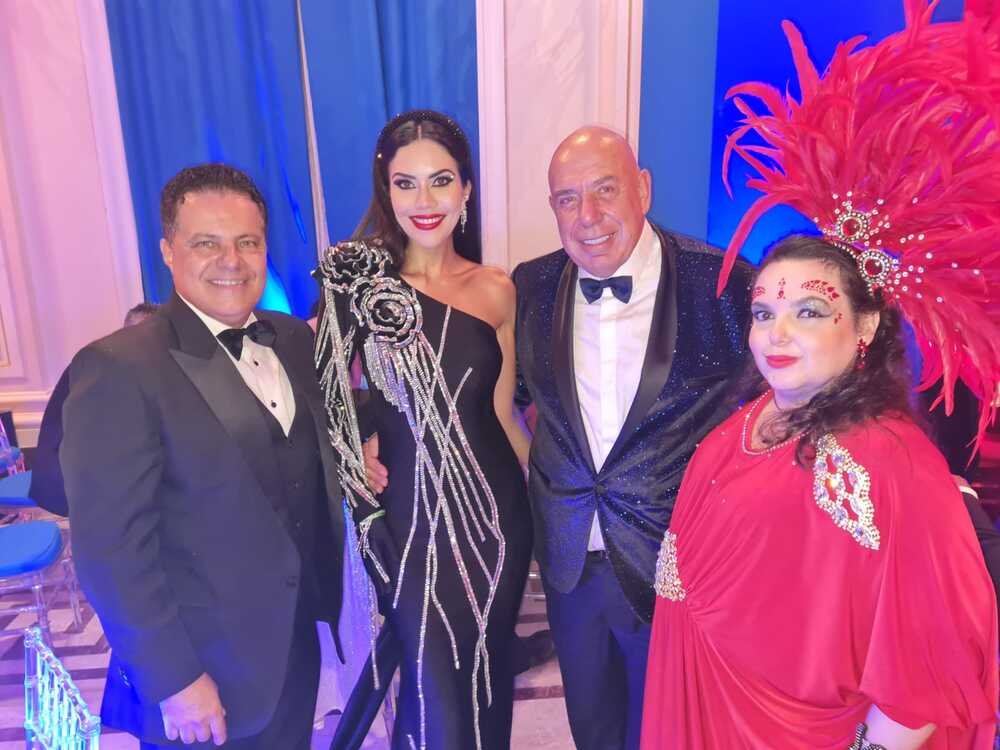 O Jornalista Oscar Müller marcou presença no Baile do Copa