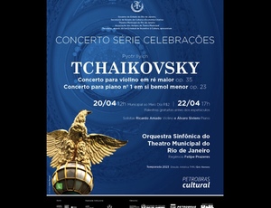 Tchaikovsky dá início à série de celebrações no Theatro Municipal do Rio de Janeiro