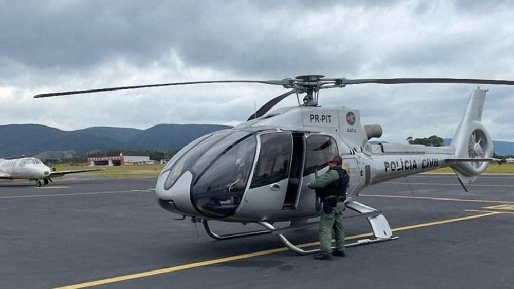 STJ manda polícia devolver helicóptero de André do Rap que estava sendo usado para transporte de órgãos destinados a transplantes