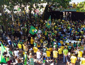 Dia do Trabalhador tem manifestação bolsonarista na zona sul do Rio de Janeiro