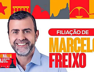 PT-Rio vai oficializar a filiação de Marcelo Freixo ao partido de Lula, no Seminário Estadual do PT-RJ