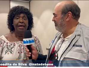 Deputada Federal Benedita da Silva icone do PT-RJ em entrevista ao Última Hora