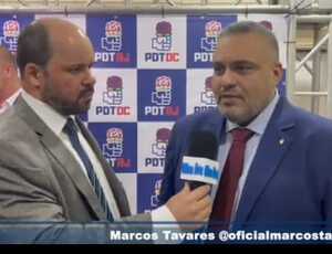 Última Hora entrevista Dep. Marcos Tavares diretamente da Câmara Municipal de Duque de Caxias 