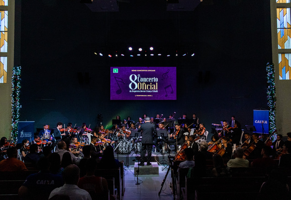 Orquestra Criança Cidadã realiza concerto com música sacra, brasileira e israelense, no Paço do Frevo