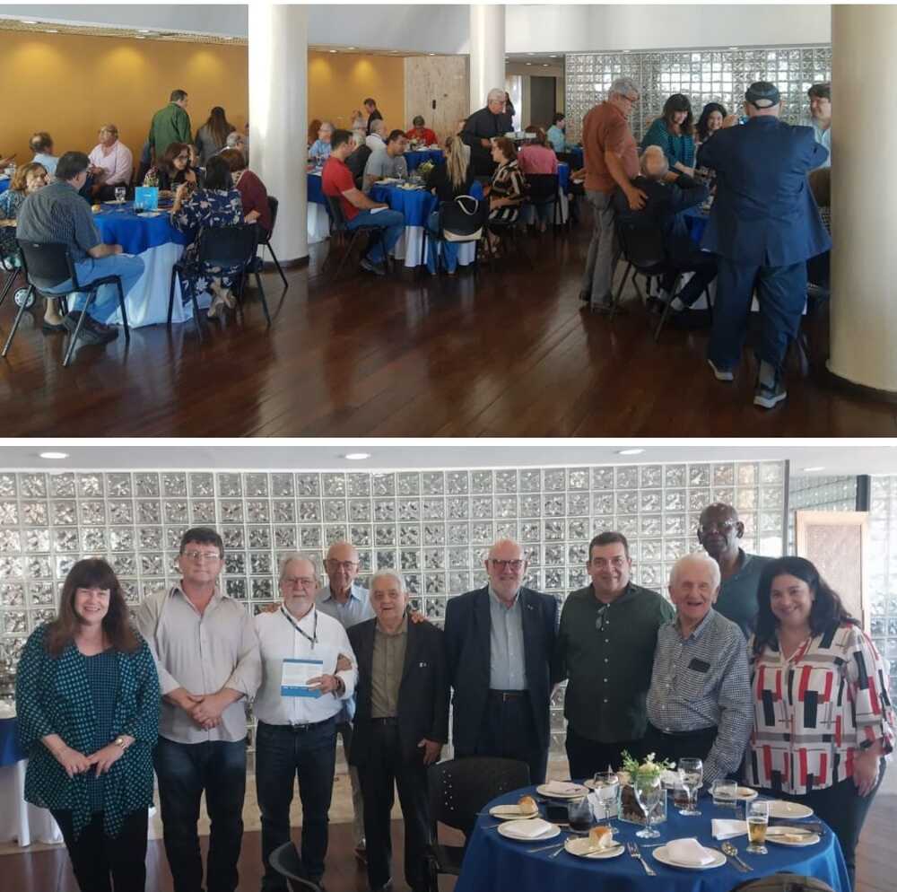 Clube de Engenharia retoma as atividades com almoço tradicional de homenagem aos aniversariantes do mês