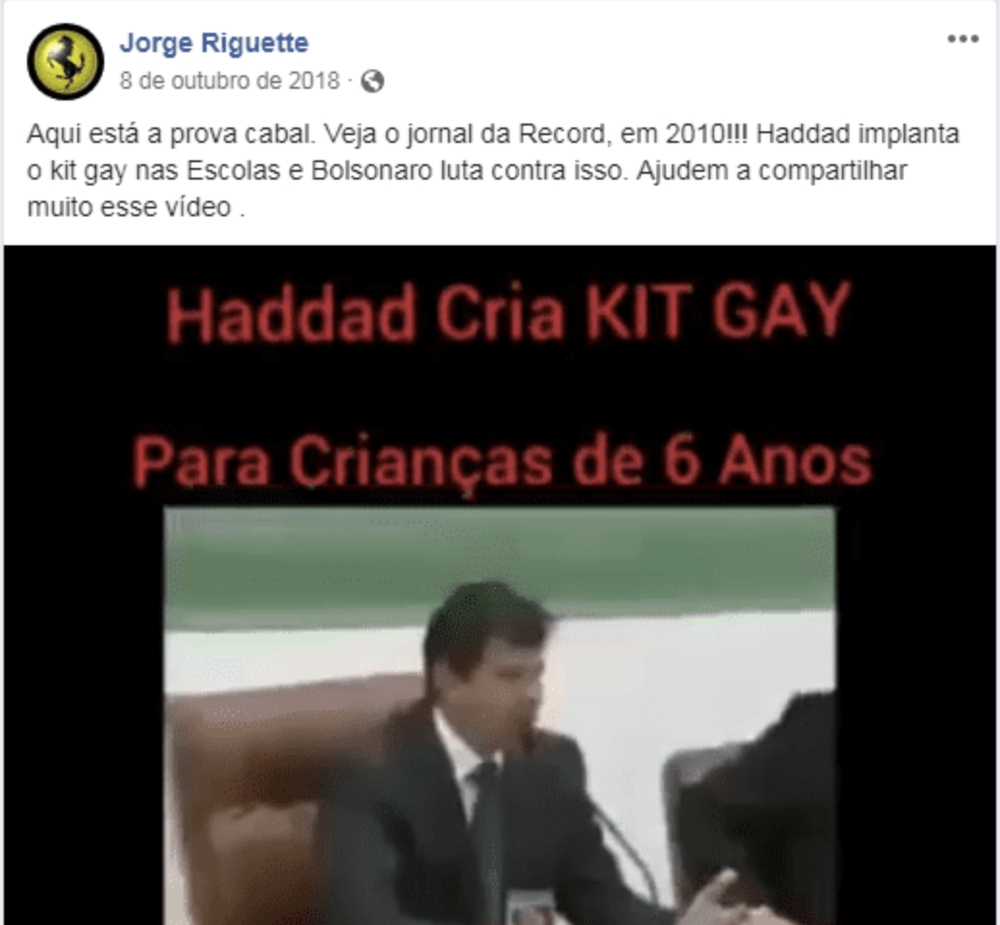 Militar que acusou Haddad por kit gay é condenado a 12 anos por distribuir pornografia infantil