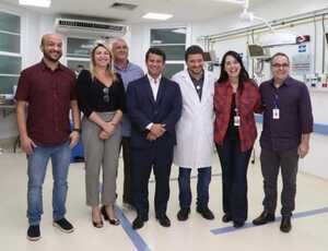 Hospital mais antigo da rede Estadual recebe visita de Vereador e do Secretário Estadual de Saúde