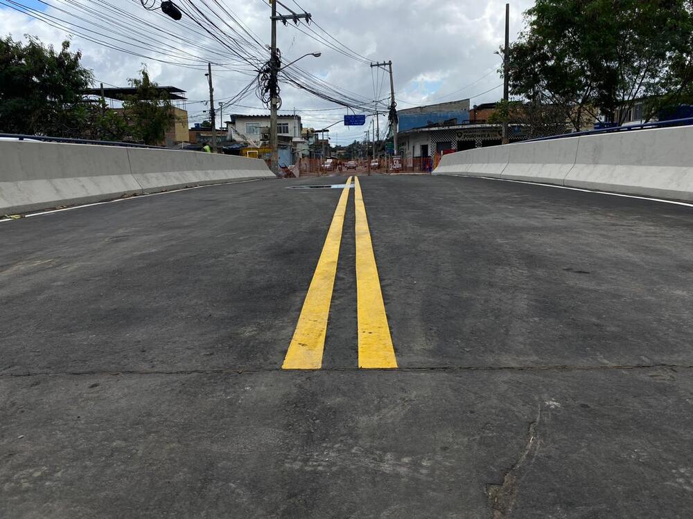 Inauguração da Ponte Amilton Domingues Luz, que liga São João de Meriti a Mesquita