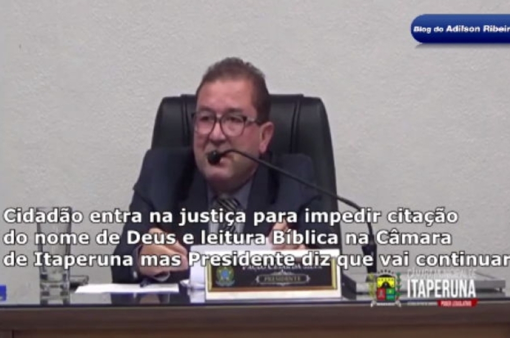 Câmara de Vereadores de Itaperuna vai manter a leitura da Bíblia de forma obrigatória, MPERJ vai precisar de decisão Judicial para barrar