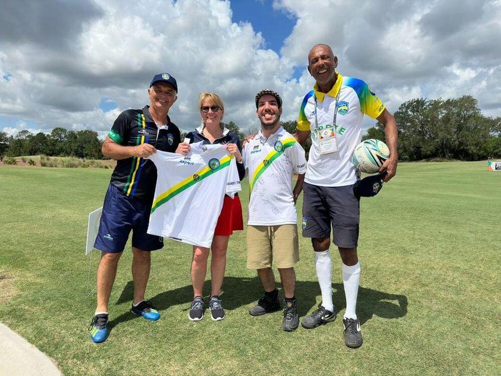 Brasileiros na Copa do Mundo de Footgolf 2023 Orlando FL, EUA