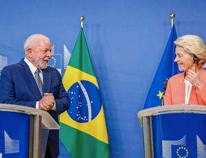 Acordo entre UE e Mercosul pode sair em 2023, diz presidente Lula representando os países da América do Sul