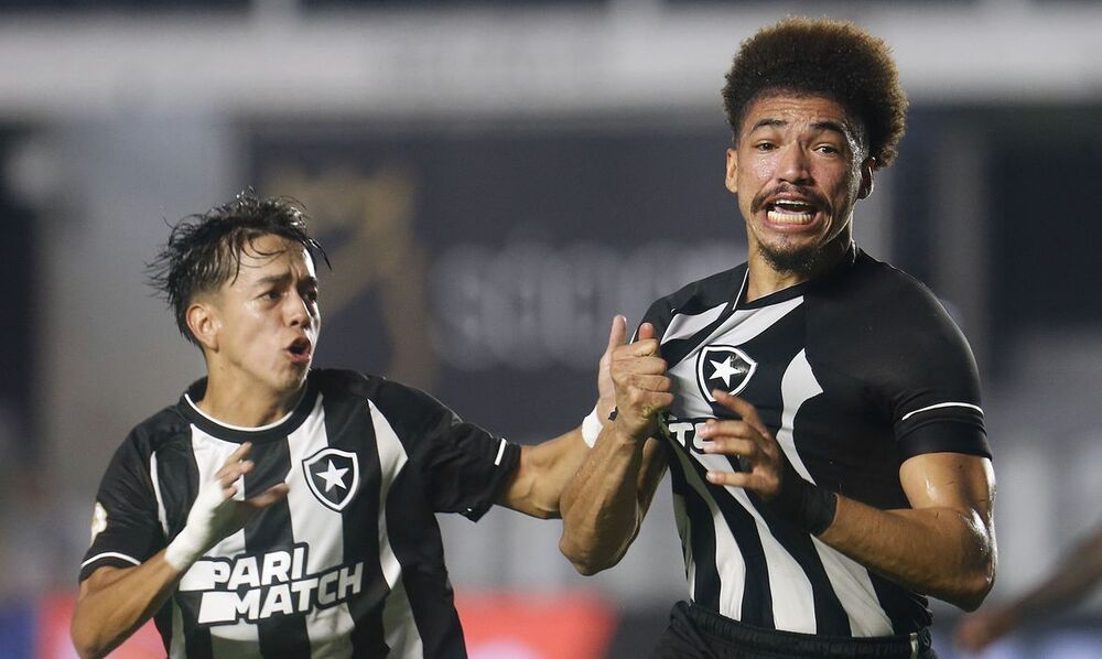 Santos arrranca empate com Botafogo, que chega a 8 jogos sem