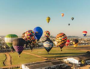 Itatiaia realiza festival de balonismo entre os dias 27 e 30 de julho 