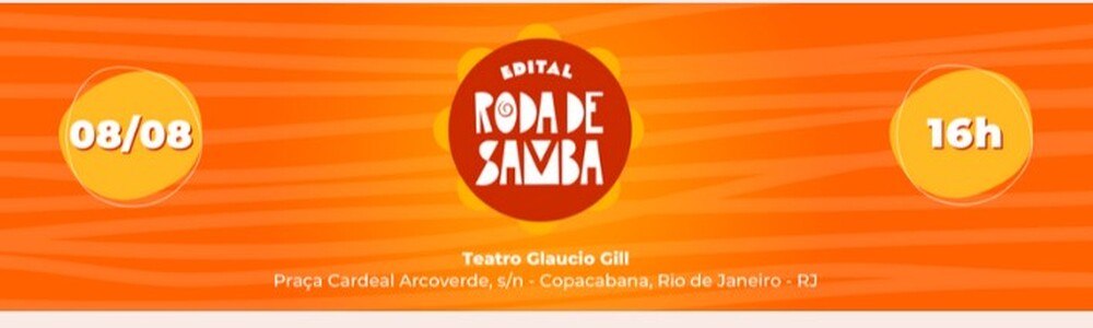 Lançamento do Edital Roda de Samba