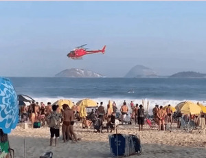Mesmo na beira da praia, menino de 13 anos é tragado pelo mar em Ipanema e desaparece 