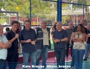 ASSISTA : Eduardo Paes lança Kaio Brazão pré-candidato a Vereador na Taquara 'Prefeito Jr. da Merck'