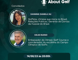 Programa About Golf Brasil traz convidados internacionais e destaca o universo do golf