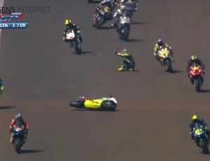Dois pilotos morrem após grave acidente na prova do Moto 1000 GP em Cascavel