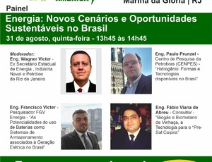 Energia: Novos Caminhos e Oportunidades Sustentáveis no Brasil será tema do debate do Green Latin América nesta quinta-feira na Marina da Glória 