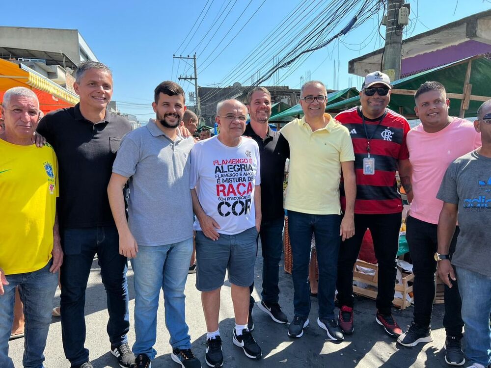 Bandeira de Mello se reune com flamenguistas em Queimados, Pinheiral, Valença e Vassouras