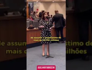 ASSISTA: Deputada Estadual Martha Rocha criticou no plenário da Alerj o vereador brigão pela confusão que arrumou com seguranças no Barra shopping