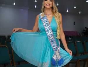 Camila Menoni é a nova Miss Grande São Paulo de Las Américas 2023, e está classificada para o Miss Brasil de Las Américas 2023