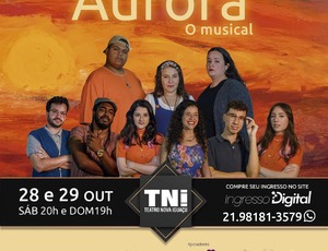 Espetáculo “Bem-vinda, Aurora - o musical” chega a Baixada Fluminense no Teatro Nova Iguaçu