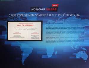 Exposição interativa no Museu Catavento alerta população sobre os riscos no mundo digital