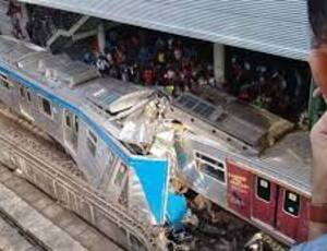 Trens se chocam e deixam ao menos seis feridos no Rio de Janeiro