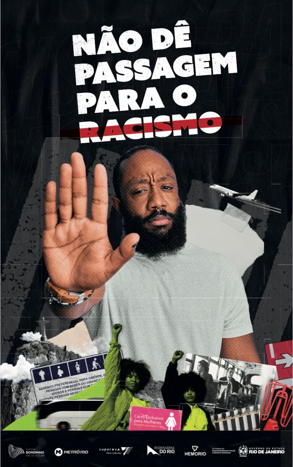 Governo do Estado lança campanha “Não dê passagem ao racismo” no mês da Consciência Negra