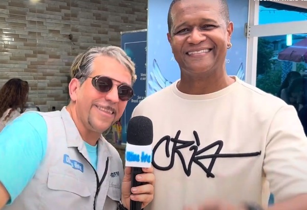 Charlles André, na Inauguração da Clínica de Estética Ozon