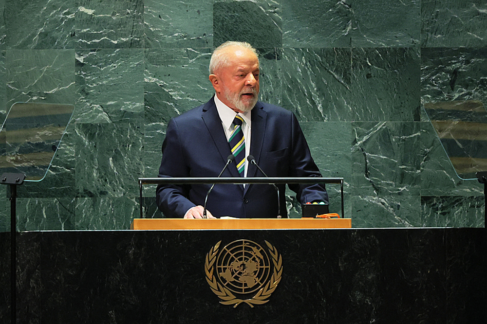Presidente Lula faz discurso histórico na Alemanha e adverte a ONU sobre questões urgentes