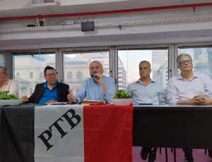 ASSISTA: Cerca de 150 pessoas lotaram o auditório do SINTSAÚDERJ em Dia histórico de Refundação do PTB - Partido Trabalhista Brasileiro