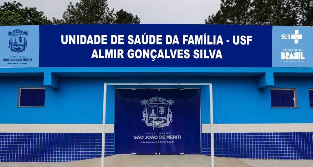 São João de Meriti inaugura a nova Unidade de Saúde da Família Almir Gonçalves Silva