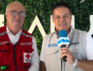 Renato Muniz, presidente da Cruz Vermelha de Nova Iguaçu, promove Natal Solidário