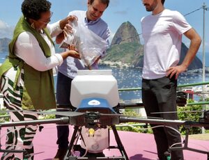  Prefeitura inicia o uso de drones semeadores para reflorestamento
