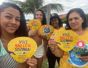 Não é Não! Prefeitura de Saquarema inicia a campanha de conscientização contra o assédio às mulheres.