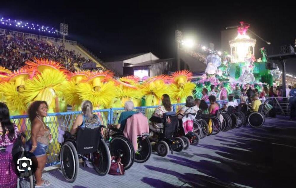 Sambódromo do Rio de Janeiro inova para receber PCDs durante desfiles de 2024