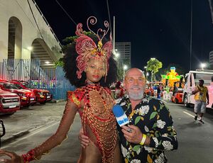 Jamile, Musa do Império Serrano, Brilha no Carnaval 2024 Representando Yabá de Oya