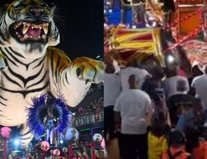 Nem só de brilho vive o Carnaval: Rio tem prisão de 160 pessoas, 22 adolescentes apreendidos e acidente na Sapucaí 