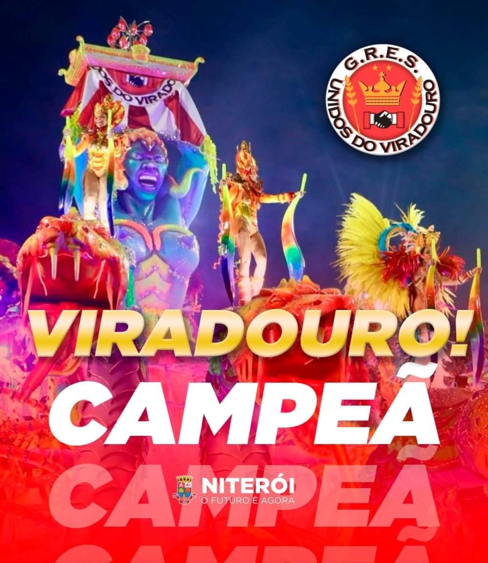 É CAMPEÃ!!! É O TRI DA VIRADOURO!