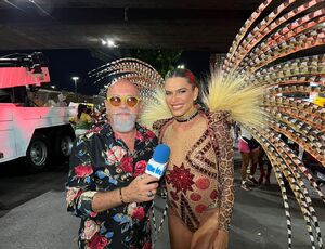 Mariana Goldfarb, brilha no Desfile das Campeãs do Carnaval do Rio de Janeiro