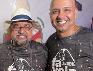 Ex-procurador da Câmara de Mesquita e atual pré-candidato a prefeito de Mesquita pelo PT, Dr. Luiz Cláudio prestigiou o carnaval no camarote Favela