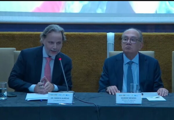 Ministro Gilmar Mendes faz abertura do 1º Seminário Internacional sobre ‘Crédito de Carbono’  no Auditório da Presidência da República