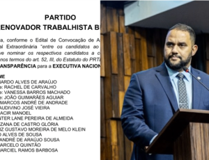 Leonardo Araújo assume a Presidência do PRTB Nacional e Deputado Thiago Rangel vai assumir a Presidência do PRTB-RJ