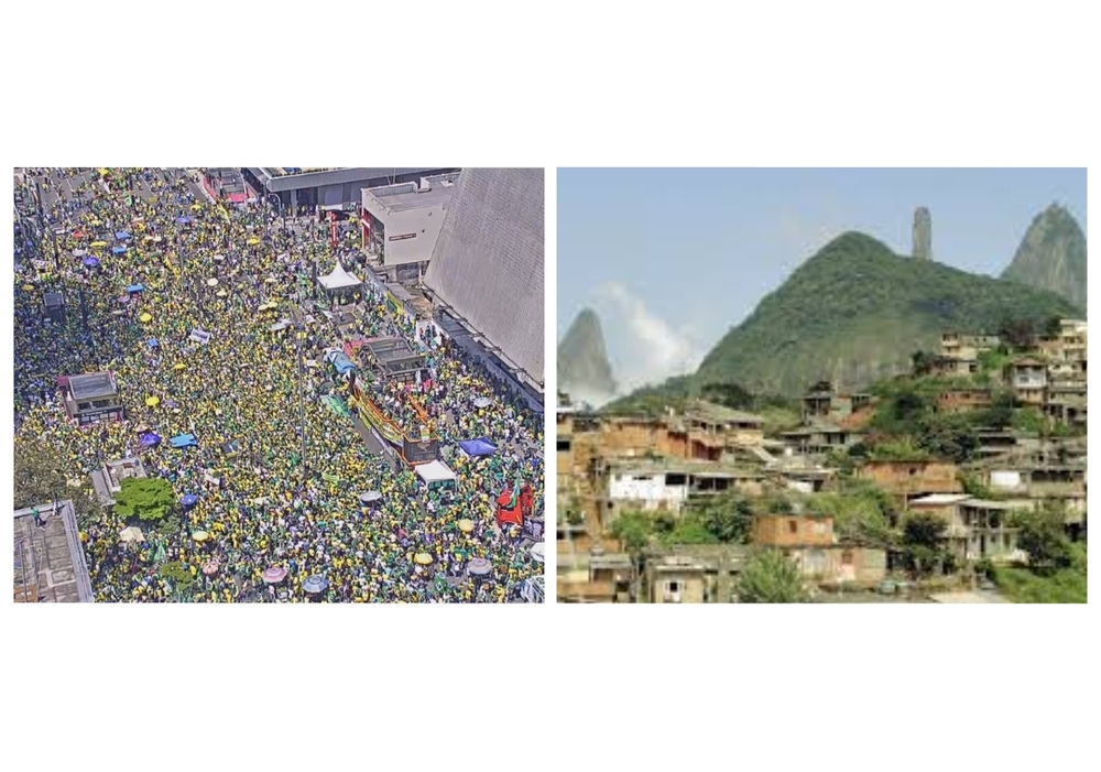 Uma cidade do tamanho de Teresópolis em habitantes se reuniu na Paulista, pouco para abalar a democracia 