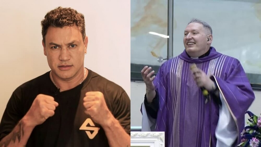 Após nocautear Bambam, Popó cogita luta com padre Marcelo Rossi