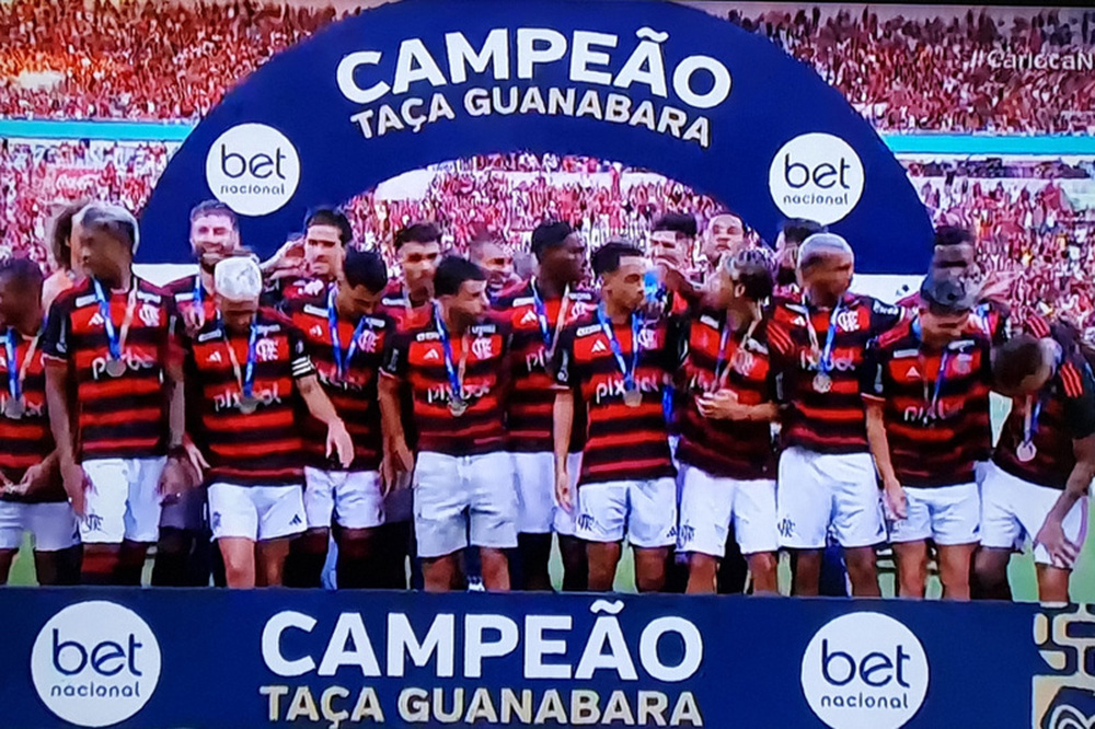 Flamengo é campeão invicto da 24ª Taça Guanabara