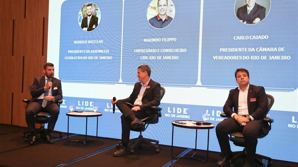 Rodrigo Bacellar debate 'O futuro do Rio passa pelo Legislativo' e ganha aplausos ao lançar Caiado a Prefeito